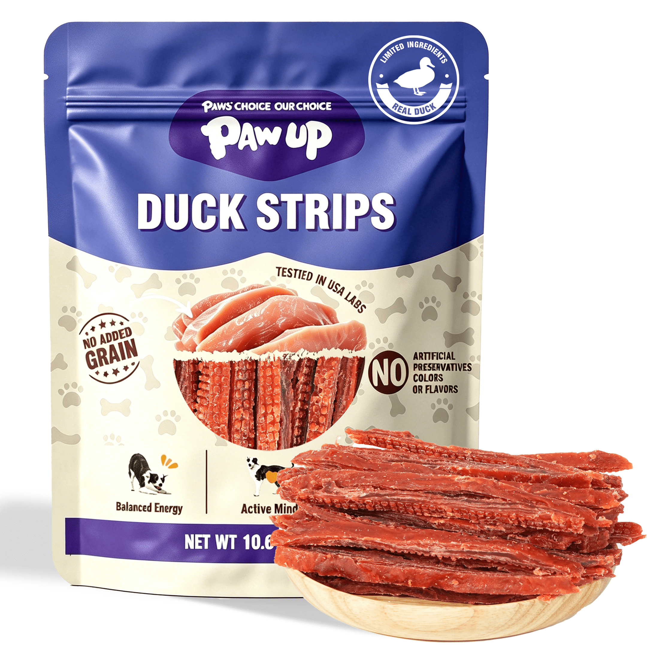 Zuke's Lil' Links Soft Dog Training Treats, Natural Pork & Apple