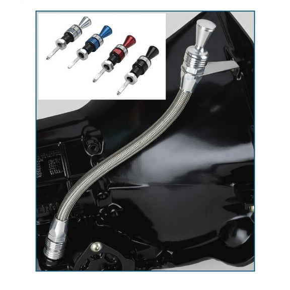 Lokar 1213134 LOC1213134 FLEXIBLE TRANSMISSION DIPSTICK; TH-400 TRANSMOUNT; BRITE;