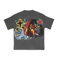 thumbnail image 5 of Vegas Print Collective Cold World Tee T-Shirt, Men's Large, Blue, 5 of 12
