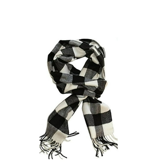 TELOLY Scarf,Classic British Stylewinter,Wrinkle-Resistant Scarf For Women,White