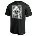 thumbnail image 2 of Men's Black Denver Nuggets Court Vision T-Shirt, 2 of 3