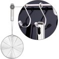 thumbnail image 5 of Skimmer de colador de araña, juego de 3 cucharas de colador asiático, cuchara de alambre de acero inoxidable con mango para freír alimentos, pasta, espaguetis, fideos, 5 of 5