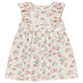 thumbnail image 6 of Cudlie Baby Girls’ 2-Pack Cotton Dresses – Charming and Adorable Prints, Sizes 0-3M to 24M, 6 of 7