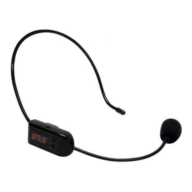 Micrófono FM inalámbrico, megáfono, radio, micrófono para altavoz