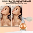 thumbnail image 4 of FanFun Highlighter Powder Spray, Highlighter Makeup, Waterproof Shimmer Powder, Body Face  Hair Highlighter Powder, 01-SNOWWHISPER, 4 of 10