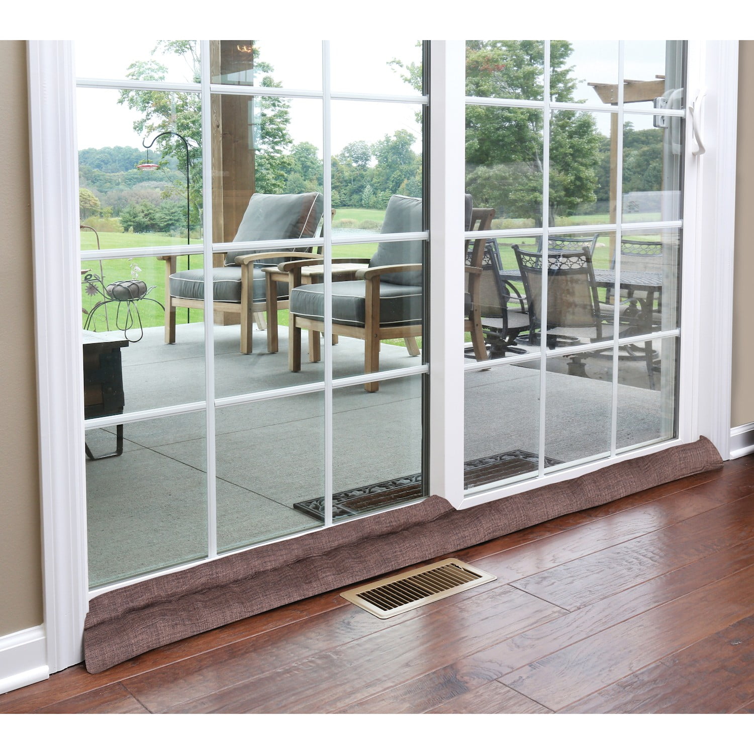Sliding Door Draft Stopper Patio Door Draft Blocker Approx. 71"L