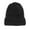 Black, variant on Babysbule Hats for Women Winter Winter Knitted Hats Fashion Striped Curled Edgeless Cold Hat Outdoor Warmth Thick Woolen Hats