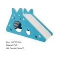 thumbnail image 7 of Walbest Hamster Hideout,Cute Hamster Exercise Toy Wooden Hamster House with Ladder Slide for Guinea Pig Hamster Cage Accessories,Small Animal Habitat Sleeping Nest, 7 of 7