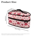thumbnail image 6 of HELLHERO Steam Iron Storage Case Easy to Clean Heart-Shaped Mushroom Pattern Reusable for Clothing Ironing Machines, Case Only, 6 of 6