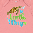 thumbnail image 4 of Inktastic Earth Day Sea Turtle and Hearts Boys or Girls Baby Bodysuit, 4 of 5
