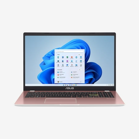 ASUS Vivobook Go 15.6" FHD Laptop, Intel Pentium, 4GB, 128GB, Win 11 (S Mode), Office 365 1-Yr, Pink