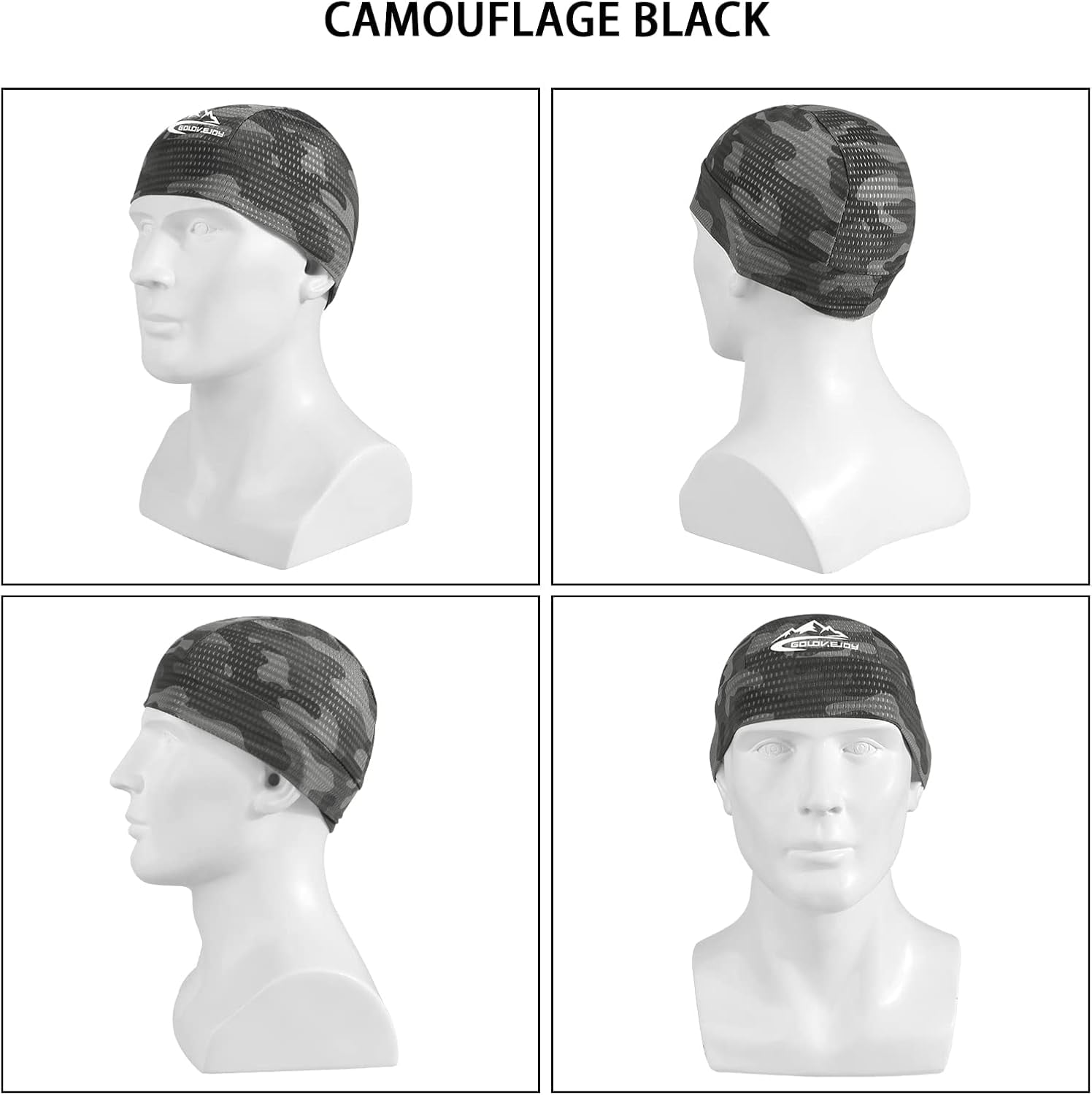 Bonnet Polaire TAGVO Skull Cap - Coupe-Vent Avec Couvre-Oreilles | Pour Sport Hiver, Vélo, Moto