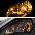 thumbnail image 6 of AKKON - Fits 2014 2015 2016 Nissan Versa Note Black Headlights Headlamps Pair Driver Left + Passenger Right 14 15 16, 6 of 6