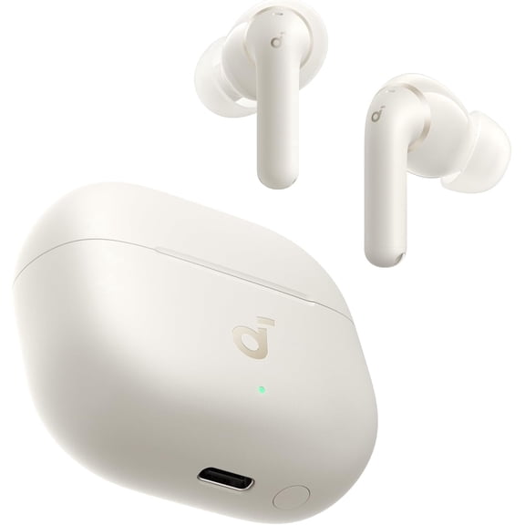 Soundcore Anker P42i Wireless Earbuds with Adaptive ANC for Daily Noise | Natural Mode for Concerts & Live Events, Hi-Res Audio with LDAC, 56H playtime, AI Clear Calls, Wireless Charging, IP55