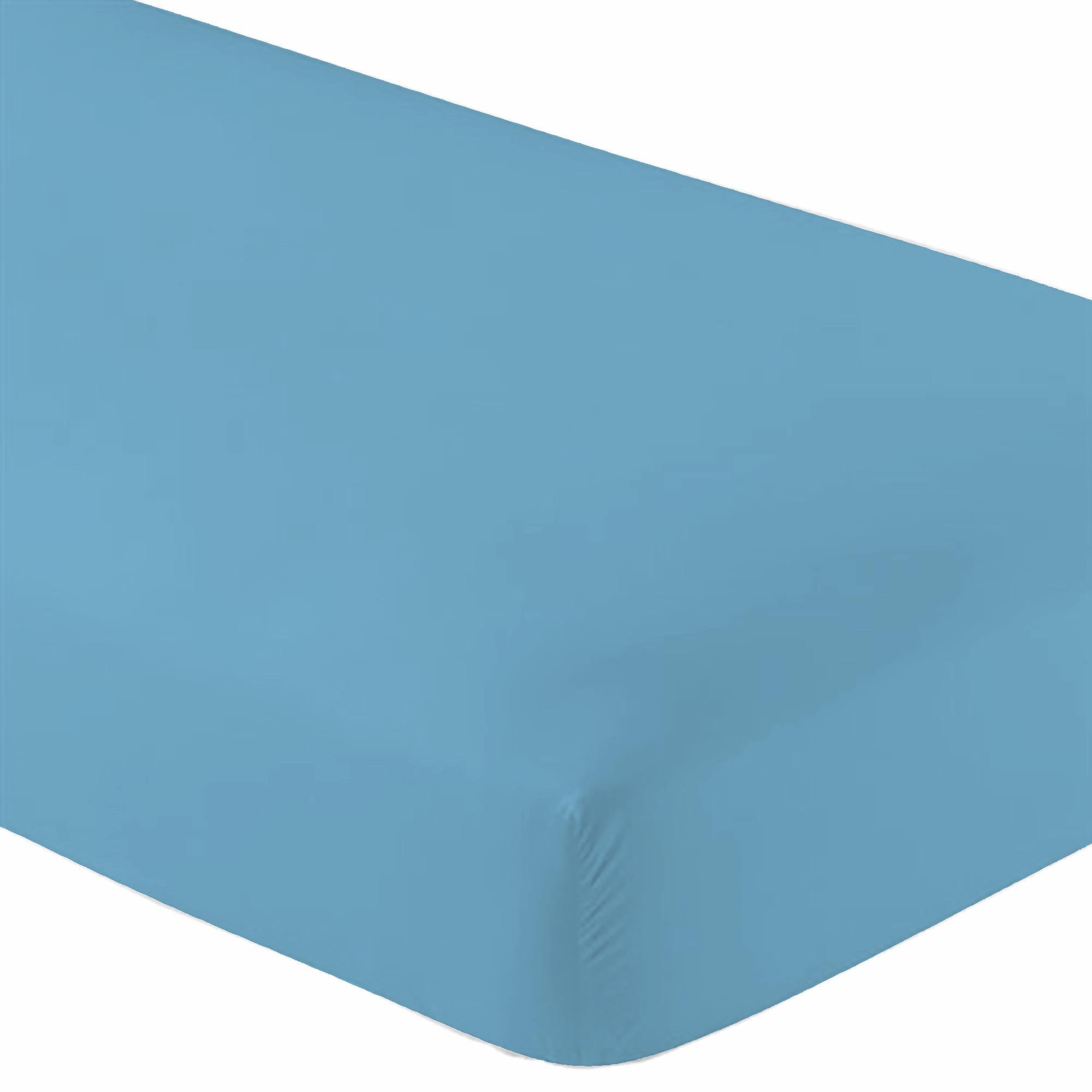 Cot Fitted Sheet 31" x 75", 100 Cotton Cot Size Mattress Sheets Fitted with Narrow Twin