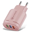 thumbnail image 1 of Phone and Tablet Adapters - Fast Chargers, Adapters, 3-Port EU Color Adapters, 1 of 2