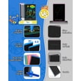 thumbnail image 4 of Tableta de escritura LCD TEKFUN de 10 pulgadas con lápiz capacitivo antipérdida, paquete de 2, azul, 4 of 6