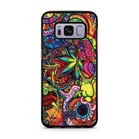 Trippy Colorful Wallpaper Galaxy S8 Plus Case