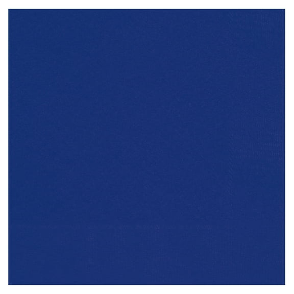 6.5" x 6.5" Disposable Deep Navy Paper Napkins, 75 Count, by Way To Celebrate