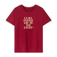 thumbnail image 1 of Camiseta para mujer Ropa clásica de verano Camiseta con cuello redondo para mochileros y desplazamientos XL, 1 of 7