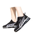 thumbnail image 2 of Women's Sneakers Breathable Mesh Running Shoes Fashion Lace Up Casual Sneakers Lightweight Comfortable Walking Athletic Shoes, 2 of 5