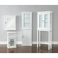 thumbnail image 6 of Linon Scarsdale Demi Wood Cabinet in White, 6 of 12