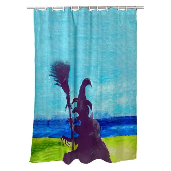 Betsy Drake Interiors Wicked Witch Shower Curtain
