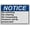 Warning Sign 5, variant on Industrial Caution Sign No Loitering Sign (No loitering in the building lobby You are being monitored by CC cameras Your cooperation is appreciated) 8 in" x 12 in" UV Resistant Sign