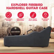SKB Explorer Firebird Hardshell Guitar Case with Plush Foam Interior and TSA Latches