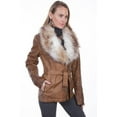 thumbnail image 4 of Scully 8029 BRN M Womens Jacket with Luxurious Faux Fur Collar, Brown - Medium, 4 of 4