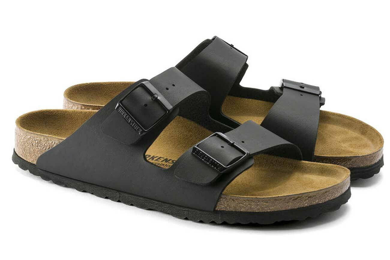 Birkenstock Unisex Arizona Two-strap Buckle Slide Footbed Sandal