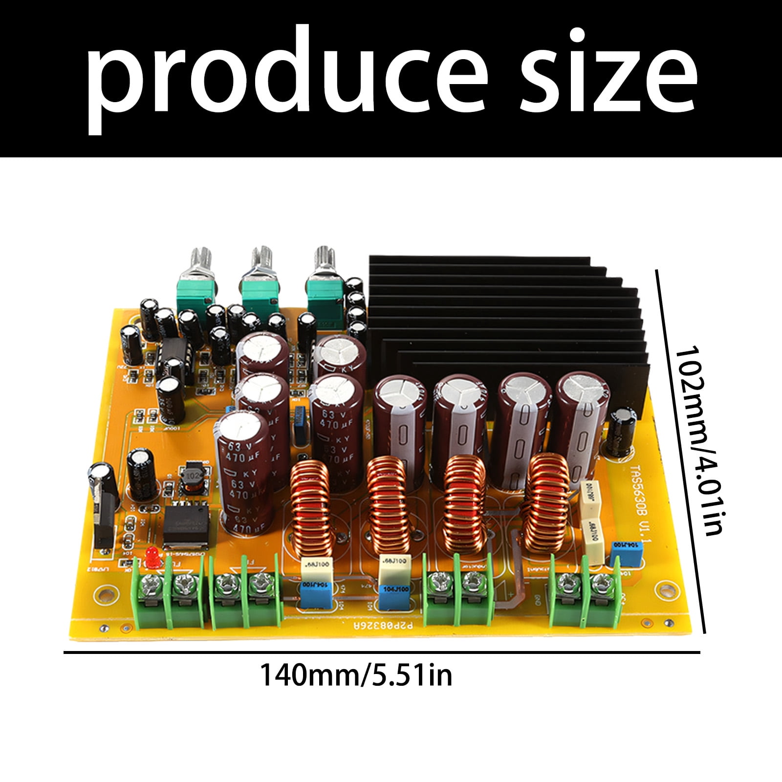 TAS5630 150Wx2+300W Power Class D Digital Sound Power Amplifier Board For Passive Loudspeaker Accessories Replacement