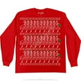 thumbnail image 2 of Grateful Dead - Dancin Skeletons Xmas Sweater Mens Long Sleeve T Shirt, 2 of 2