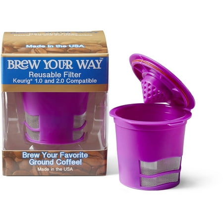 Ekobrew Brew Your Way Coffee Reusable Filter for Keurig