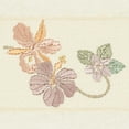 thumbnail image 2 of Authentic Hotel and Spa  Turkish Cotton Floral Vine Embroidered Cream Hand Towel, 2 of 2