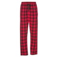 thumbnail image 2 of Women's Red Richmond Flying Squirrels Haley Flannel Sleep Pants, 2 of 3