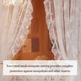 thumbnail image 4 of Dorm Bunk Bed Canopy Curtain with Frame Bed Tent,Blackout and Mesh Curtain, Portable Sleeping Tents for Bedroom, 4 of 7