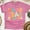 Heliconia, variant on En Mi Era Maestra T-Shirt, Retro Spanish Teacher Shirt with Disco Ball and Flowers, White, Size S
