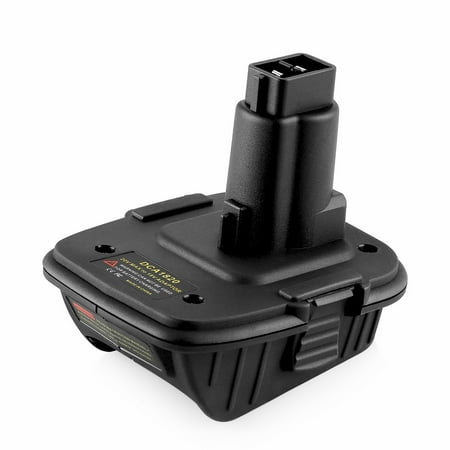 

Torubia for Dewalt 18V Tools Convert All Dewalt Lithium 20V Battery Adapter DCA1820 Black