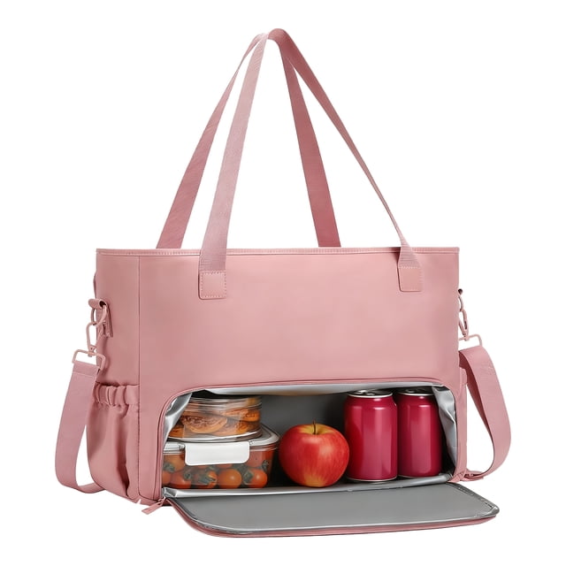 Towallmark Bolsa de Trabajo para Mujer con Compartimento Aislante para Almuerzo - Poliéster Premium para Enfermeras y Profesoras