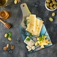 thumbnail image 5 of Bird Cutting Board, Tropical Island Setting Sun Exotic Bird Small Island and Ocean Soft Color Palette, Decorative Tempered Glass Cutting and Serving Board, Wine Bottle Shape, Multicolor, by Ambesonne, 5 of 5