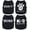Medium, variant on 4 Pieces Puppy Clothes Dog Shirts for Small Dogs Boy Male Clothes Funny Pattern Breathable Lightweight Soft Cool Pet Shirt Cat Apparel Outfit (Small)