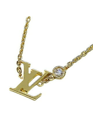 Louis Vuitton M00365 Collier Louisette Necklace Gold Lv Chain Women