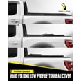 thumbnail image 5 of GianToucan 5ft Hard Tri Fold Low-Pro Tonneau Cover compitable with 2005-2021 Nissan Frontier for Models with or Without The Deck Rail System, 5 of 5