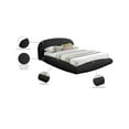 thumbnail image 2 of Meridian Furniture Genesis Black Teddy Fabric King Bed, 2 of 6