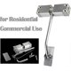 thumbnail image 2 of Door And Window Hardware Automatic Mounted Spring Door Closer Stainless Steel Adjustable Surface Self Closing Door For Residential Commercial Use 2set, 2 of 4