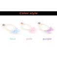 thumbnail image 4 of SNNROO 1pc Pet Pearl Necklace Bowknot Elastic Collar For Cats And Small-Medium Dogs  Teddy, 4 of 7