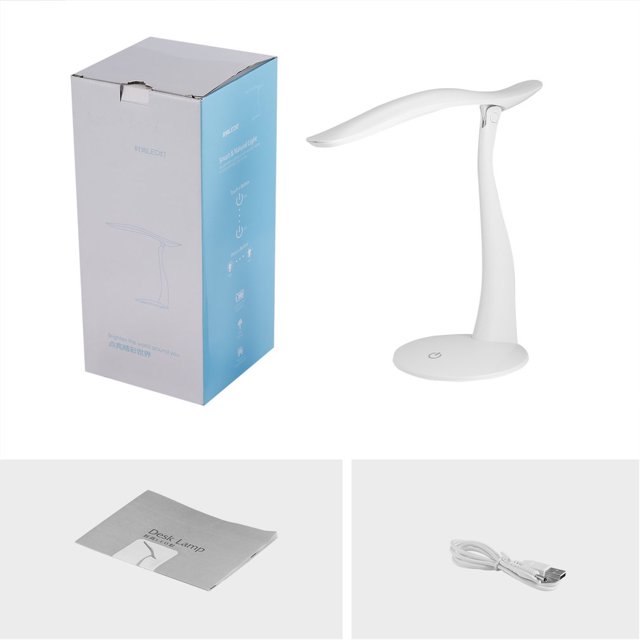 Secure Energy-saving Eye-protection Touching 24LED Smart Natuaral Desklight