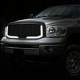 thumbnail image 4 of DNA Motoring For 2006-2009 Dodge Ram LED Light Bar Front Bumper Hood Honeycomb Mesh Grille, 4 of 6