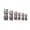 Steel titanium model, variant on Gieenan Portables Air Valves Adapter Set Car Tire Air Inflator Pumps Valves Connector